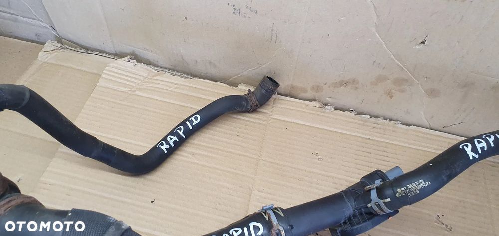 Wąż przewód wody płynu węże Skoda Rapid 1.6 TDI 6R0122101BC 03L121157AL - 7