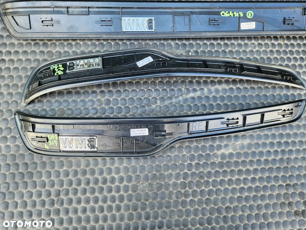 Listwa Listwy Progowe Ozdobne Drzwi Nakładki Komplet Przód Tyl BMW 3 E90 E91 - 36