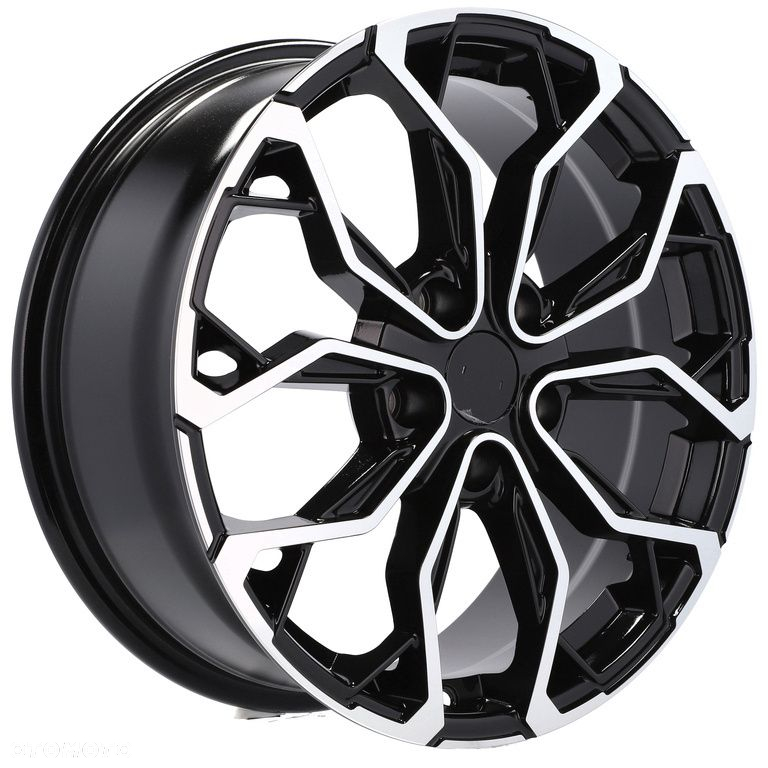 4x Felgi 17 m.in. do RENAULT Arkana Captur Duster Koleos Laguna Megane Talisman - XF260 (BK1058) - 9