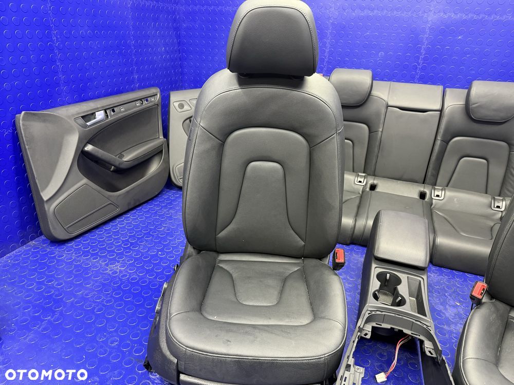 KOMPLET foteli kanapa boczki komplet AUDI A5 8T SPORTBACK oryginał - 3