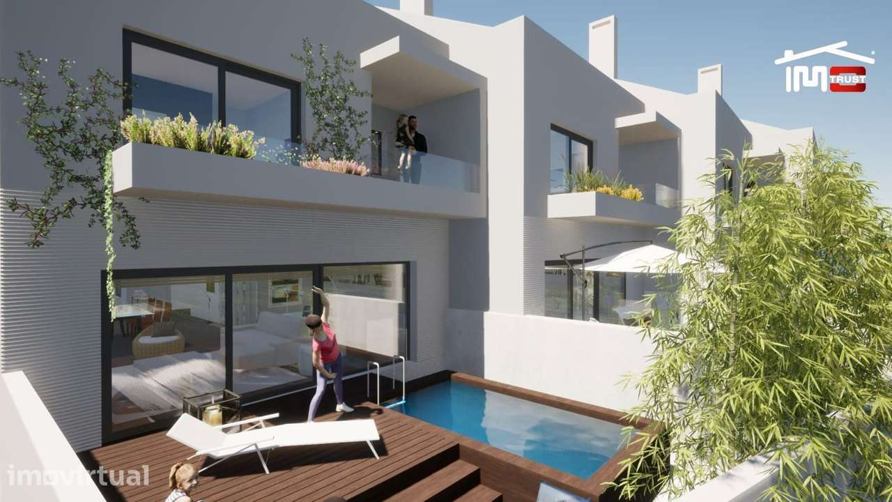 Incrível Moradia T3, Coz. Equipada, Cave, Piscina com 279m2 de área... - Grande imagem: 3/32