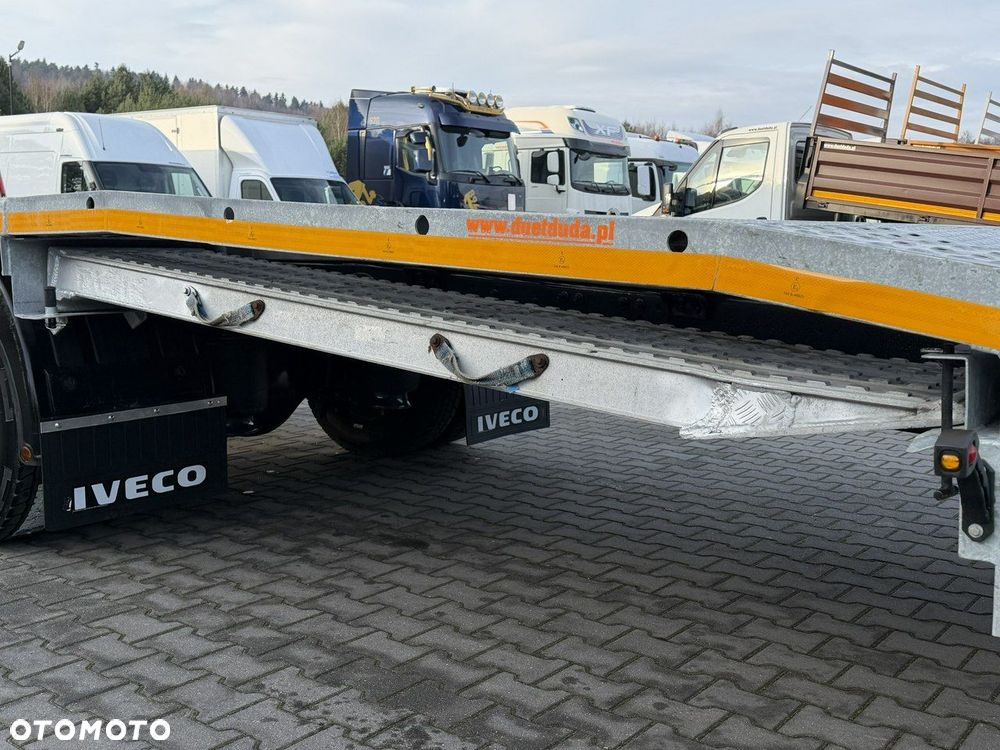 Iveco EUROCARGO 120E25 E6 Laweta Zagłebiana Platforma Pomoc Drogowa - 17