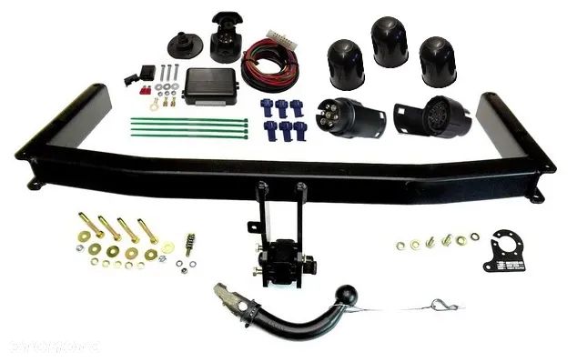 ORYGINALNY AUTOMATYCZNY HAK HOLOWNICZY+MODUŁ+7PIN/13P do AUDI A4 B7 B6+SEDAN 2000-2007 - 3