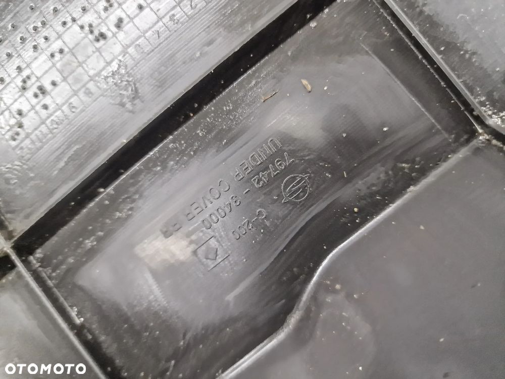 SSANGYONG / SSANG YONG KORANDO III 10- PŁYTA / OSŁONA POD ZDERZAK TYLNY TYLNI TYŁ , NR 79742-34000 , NR AUKCJI NSŁ100 - 8