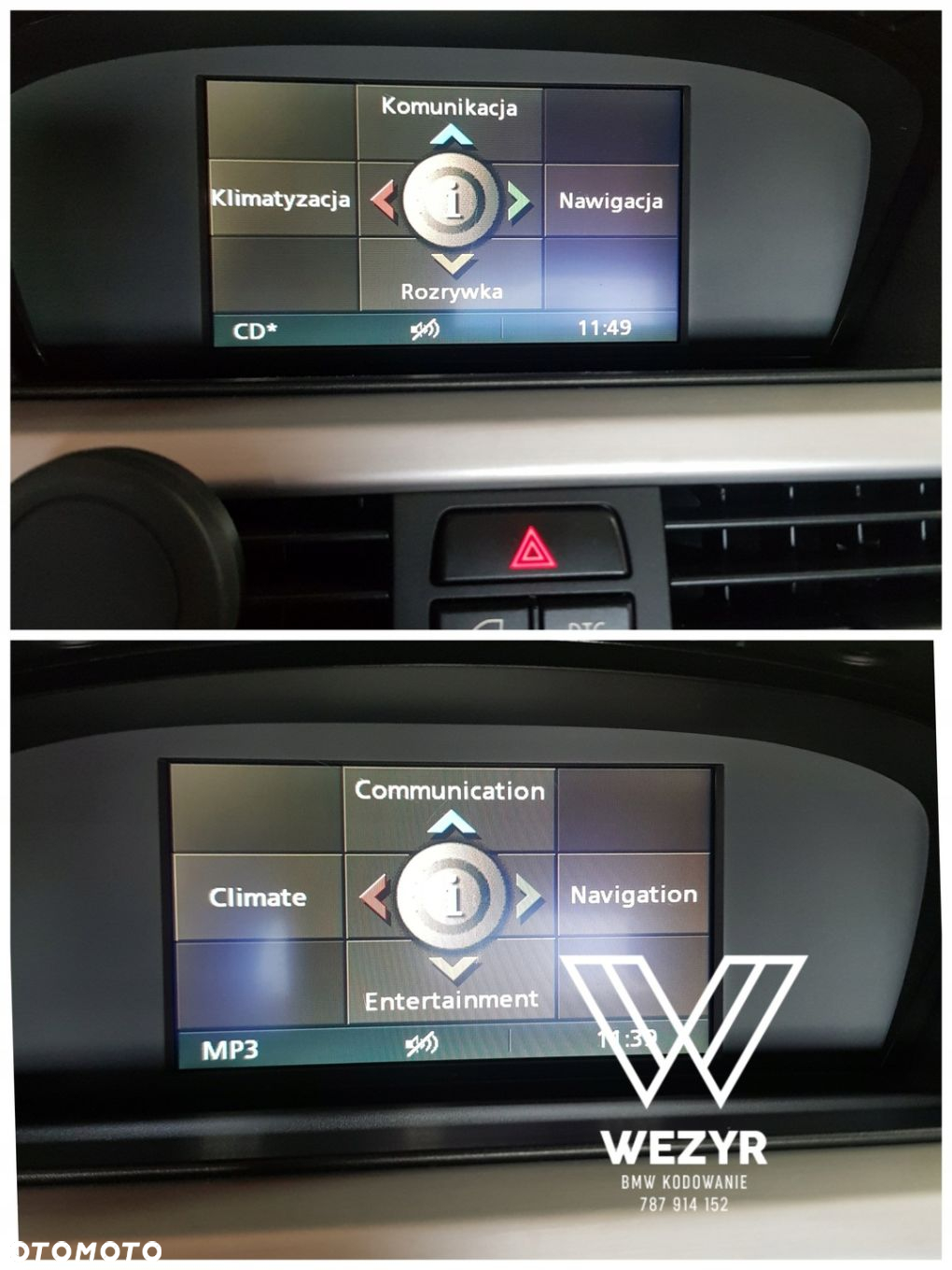 POLSKIE MENU BMW CIC CCC EVO NBT PL SPOLSZCZENIE - 9