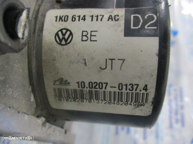 Abs 1K0614117AC 1K0907379AF VW GOLF 5 1K 2008 1.9TDI 105CV 3P PRETO - 5