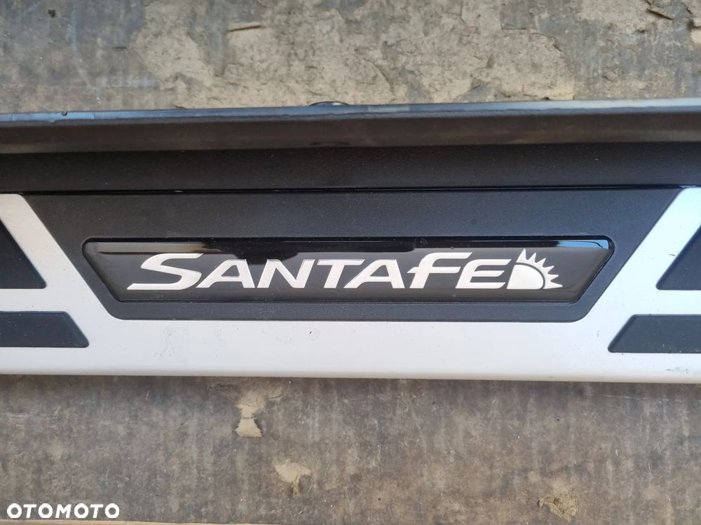 HYUNDAI SANTA FE III LISTWY PROGOWE L+P STOPIEŃ - 4