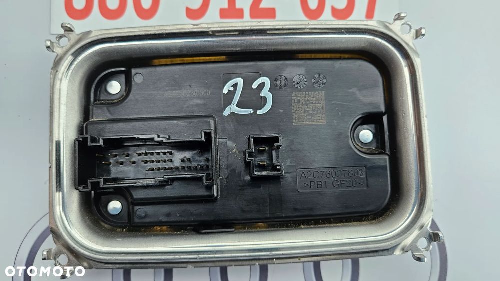MERCEDES S-KLASA W223 przetwornica LED Moduł A2239008013 - 4