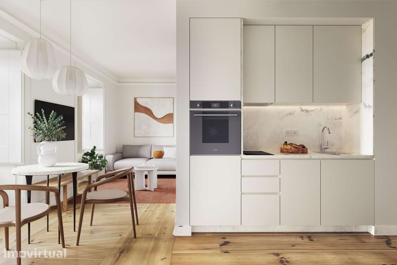 Apartamento T1 no ROCIO | Salema Courtyard, Rossio, Lisboa - Grande imagem: 3/16