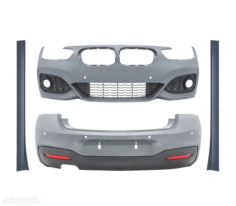 KIT CARROÇARIA BMW F20 LCI 15-19 LOOK M PDC - 5
