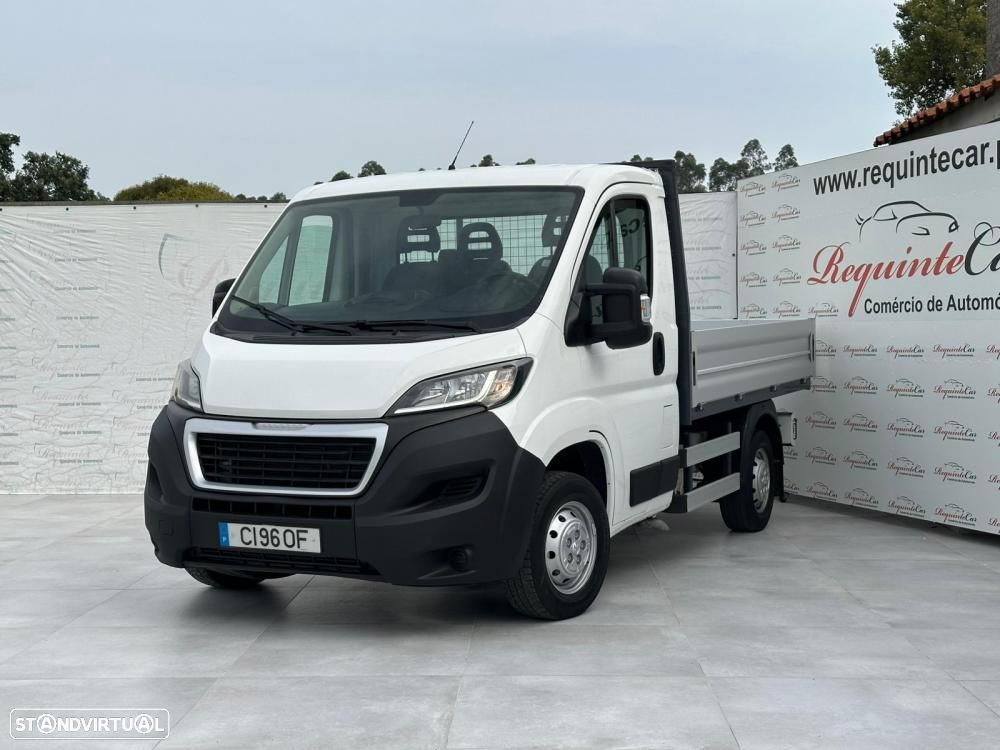 Peugeot Boxer 2.2 BlueHDi Caixa Basculante 3LUG IVA Dedutível - 2