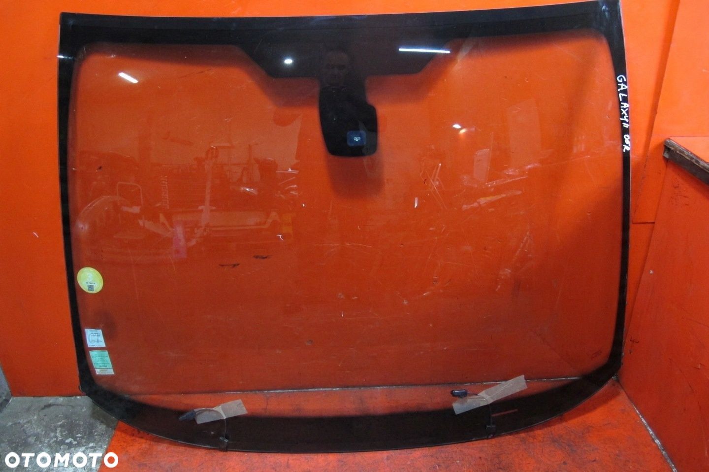 FORD GALAXY II MK3 SZYBA CZOŁOWA PRZÓD PRZEDNIA GRZANA SENSOR DESZCZU - 1