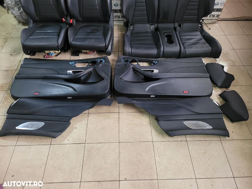 Tapiterie Interior Complet Scaune Mercedes E Class Coupe Cabrio AMG W238 A238 C238 Piele Incalzire - 6