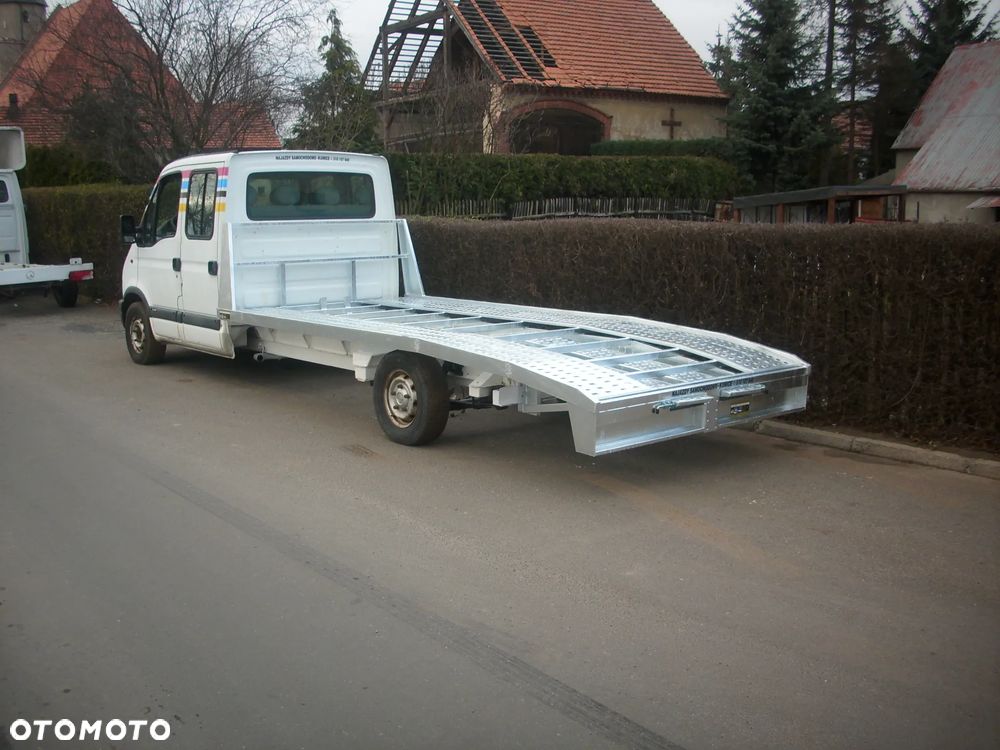 DUCATO najazd zabudowa alu stal KUNICE autolaweta - 1