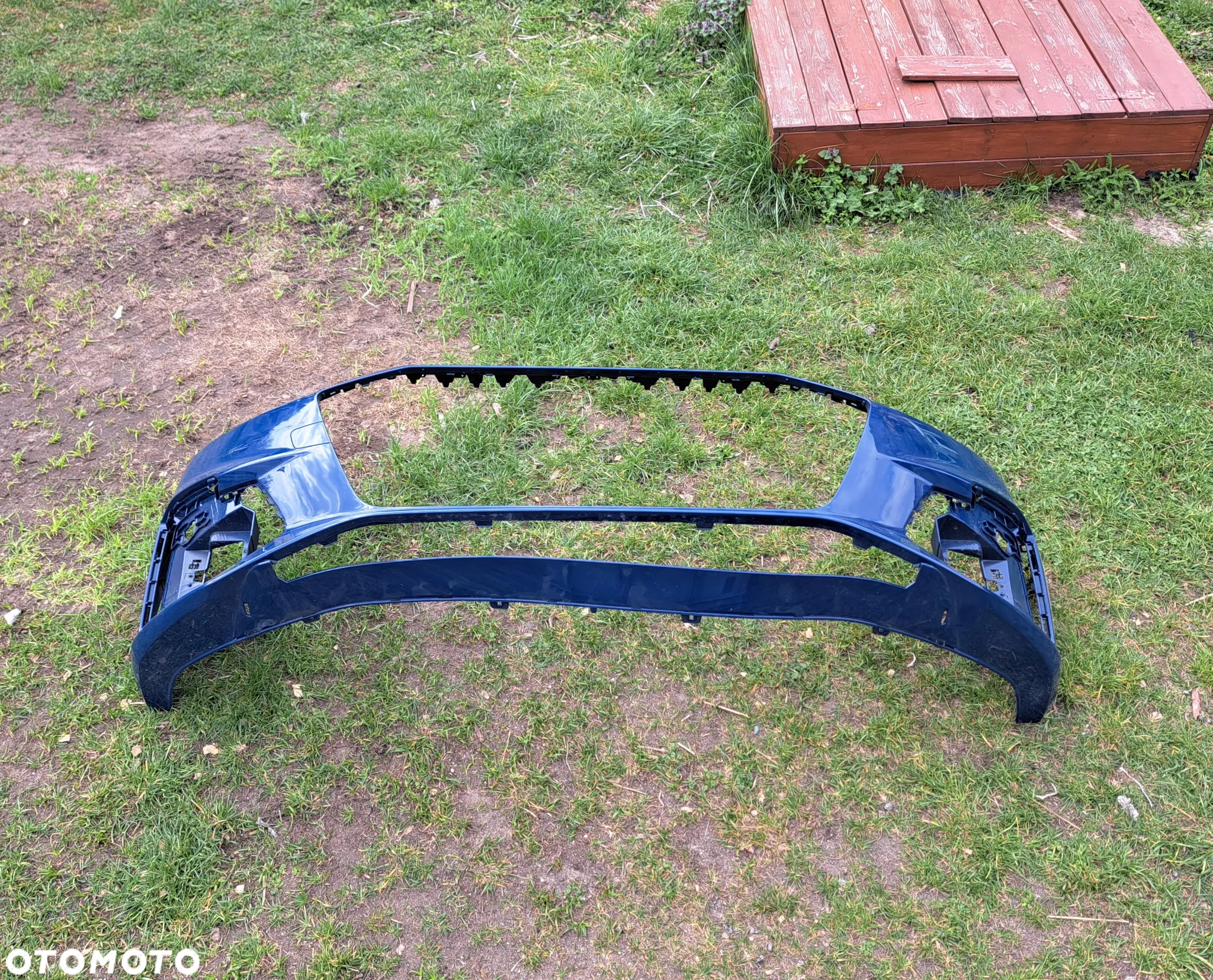 Zderzak przód przedni Audi A4 A-4 S4 S-4 B9 Lift S-Line 8W0807437AR 8W0807437AQ - 2