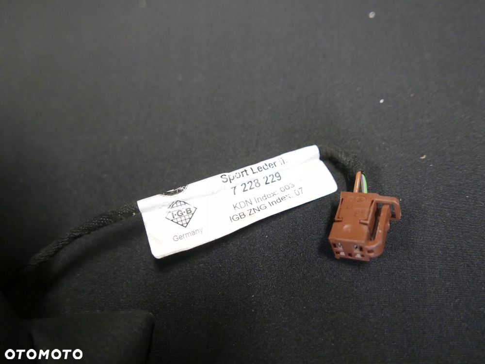 bmw f06 f12 oparcie lewe fotela tapicerka lewa - 5