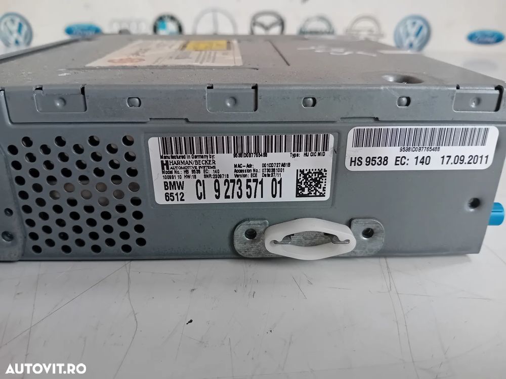 Unitate Navigatie Mica Display Navi Mic Bmw X3 F25 Cod 9273571 9231321 Motor N57 N47 B47 - 8