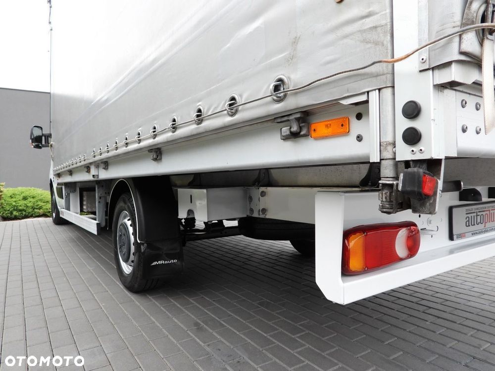 Renault MASTER PLANDEKA 10 PALET WEBASTO TEMPOMAT LEDY PNEUMATYKA KLIMATYZACJA  165KM - 18