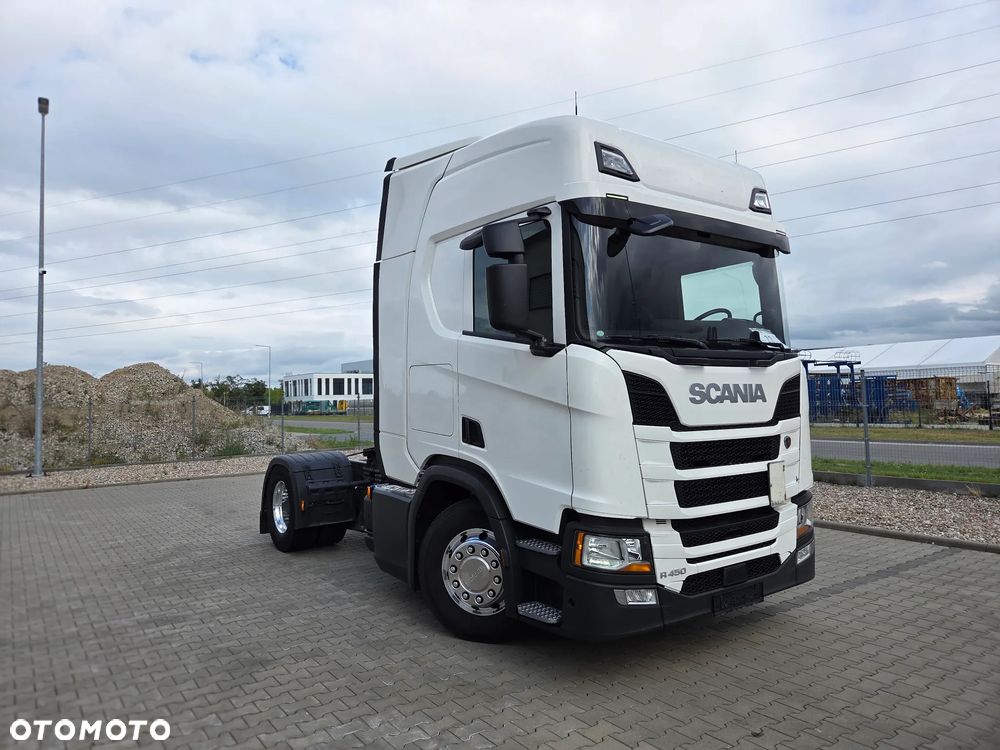 Scania R450/ 4 PODUSZKI TYŁ/ KLIMA POSTOJOWA/ ALUFELGI/ NAVI/ SERWIS NIEMCY - 2