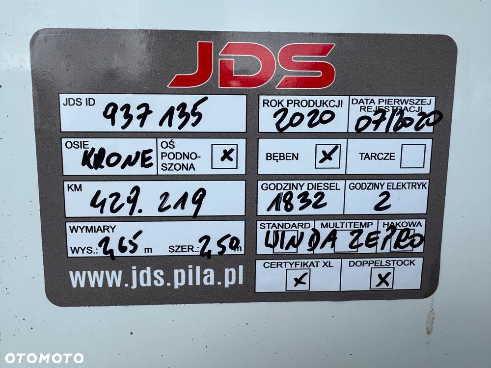 Krone Doppelstock, TK SLXi 300, Winda ZEPRO - 40