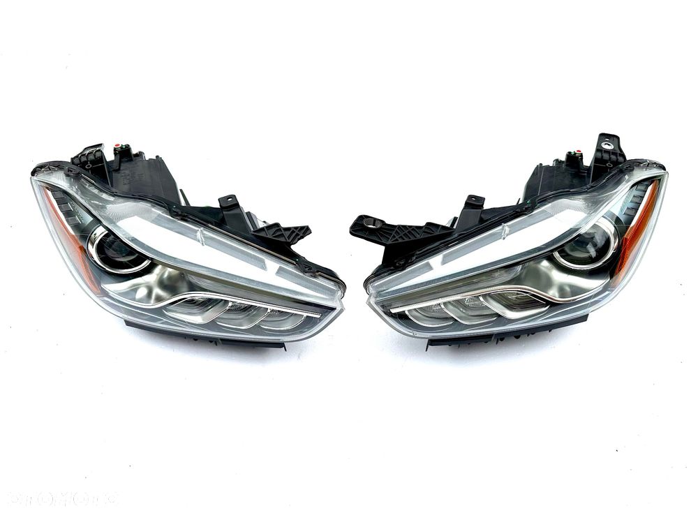 MASERATI GHIBLI III M157 2013 - REFLEKTOR BI XENON LED L + R USA 12 PIN ORYGINAŁ OE - 8