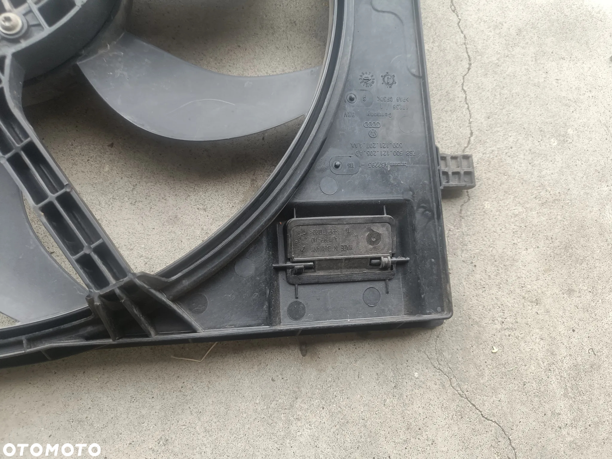 Wentylator obudowa Audi A3 Q2 Seat Leon Ateca Skoda Octavia 3 VW Golf Touran T-roc Passat 5Q0959455AN 5Q0121203CL 5Q0121205AD 5Q0121207AM - 7