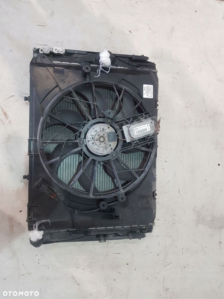 chłodnica wody wentylator 7563259 bmw e90 e91 lci 2.0b eur n43 - 5
