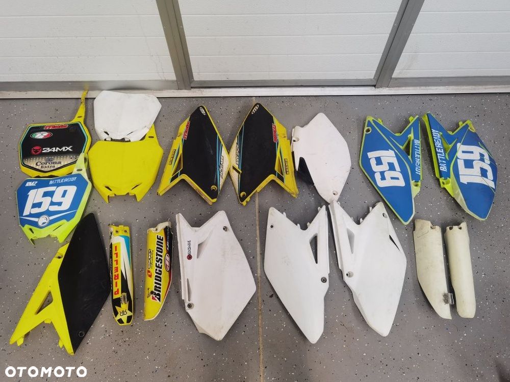 Owiewki boczki plastron osłony SUZUKI RMZ 250/450 wyprzedaż - 3