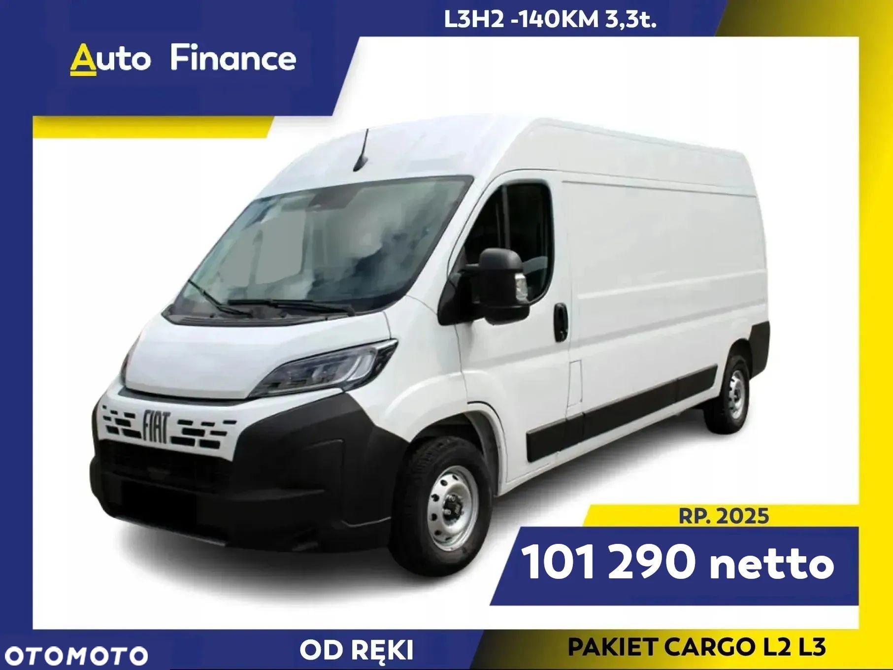 Fiat Ducato L3H2 140KM M6 3,3t - 1