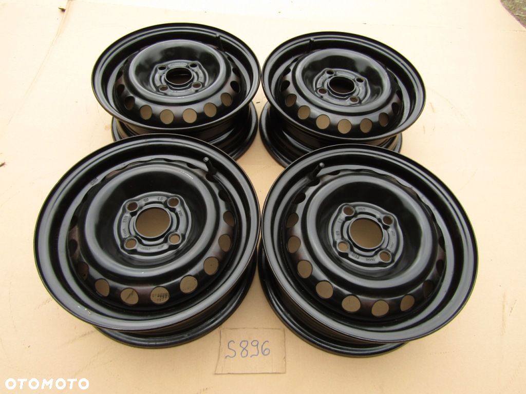 4x Felgi 13 Opel Asta Vectra Corsa B C 5j 4x100 ET49 oryginł - 1