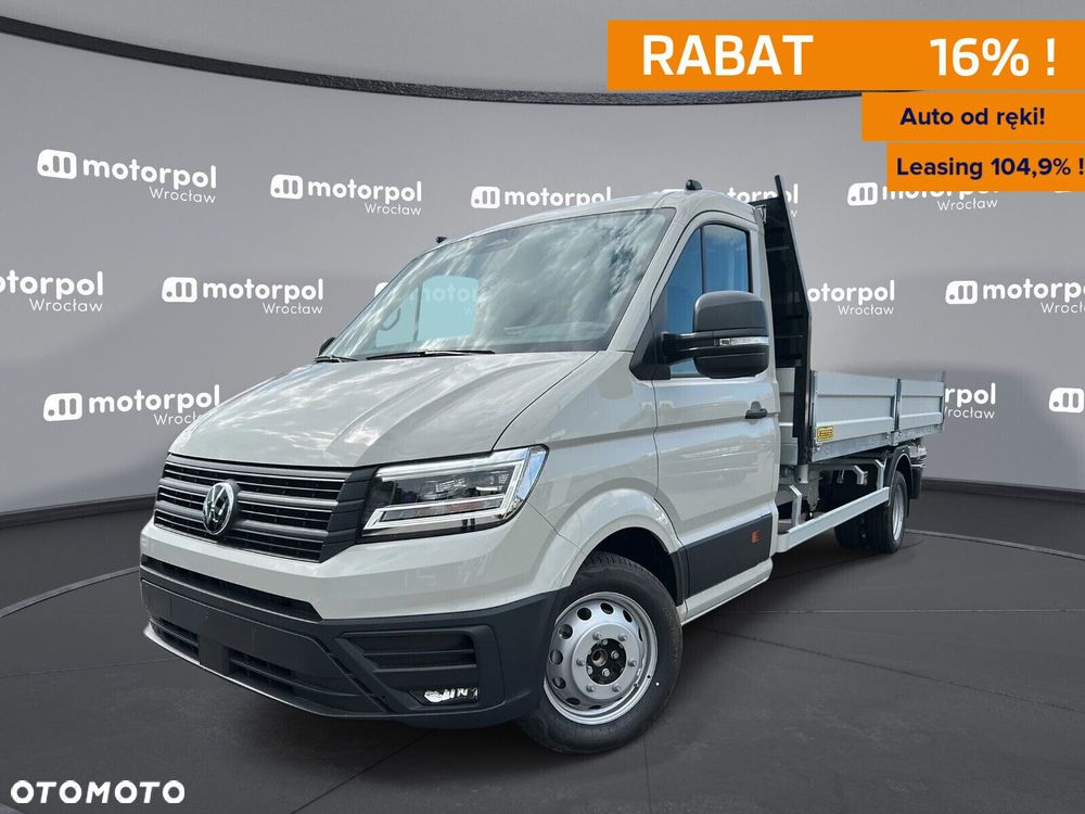 Volkswagen Crafter 50 WYWROTKA Poj. Kabina na bliźniaku DMC=3.5t, 2.0BiTDI 163KM, 4490 mm - 2