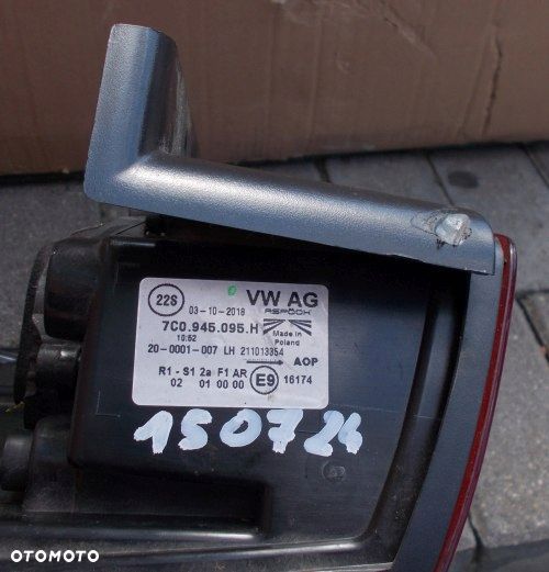 VW CRAFTER MAN TGE 17-20 LAMPA TYLNA LAMPA LEWA ORYGINAŁ - 4