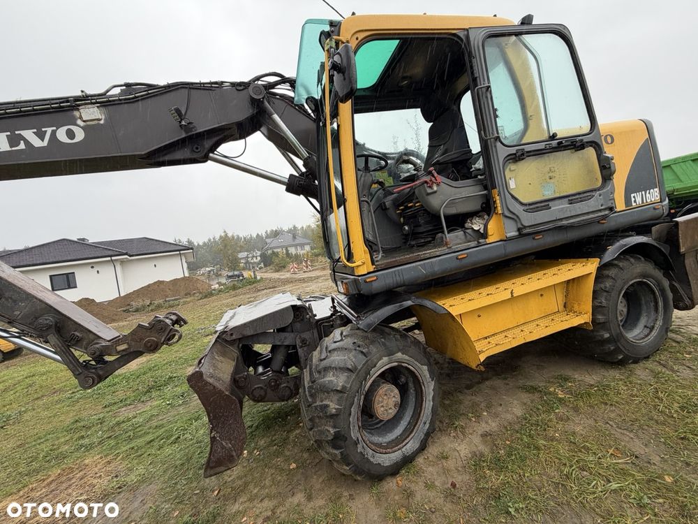 Volvo EW160B rotator 2 łyżki rototilt - 1
