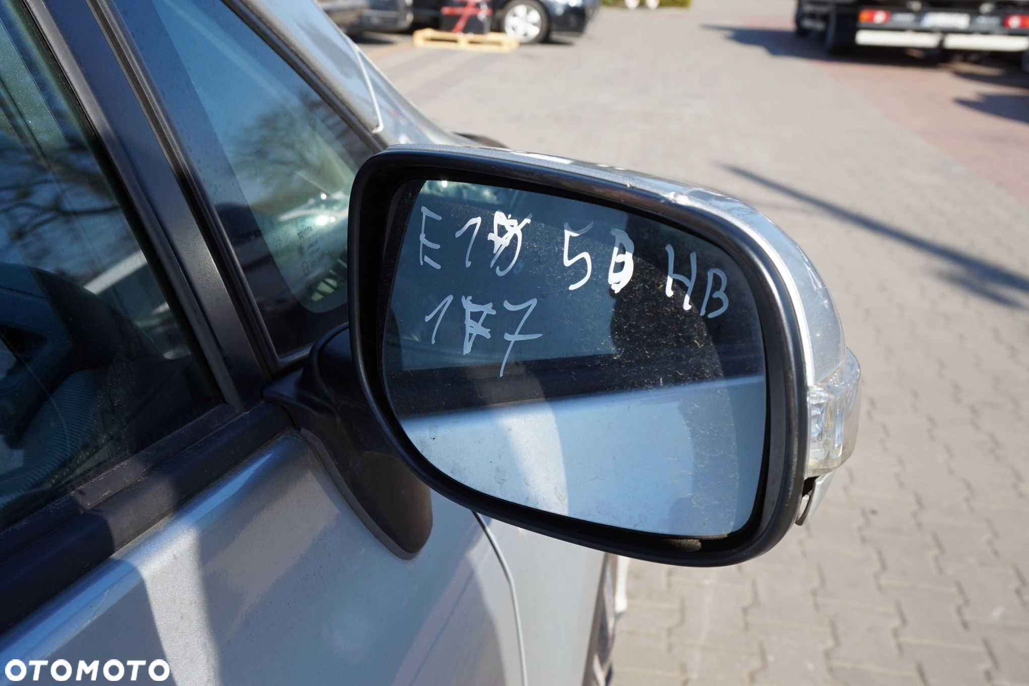 LUSTERKO ELEKTRYCZNE PRAWE AURIS E15 I LIFT 1F7 87901-02200 SREBRNY SKŁADANE EL EU TOYOTA 2009-2013 - 3