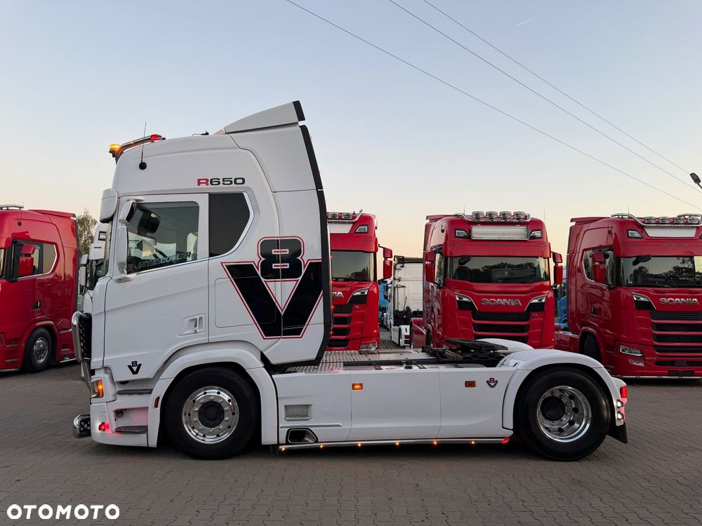 Scania Scania R650 z Niemiec bez EGR tylko SCR pełne wyposażenie FULL AIR V8 - 9