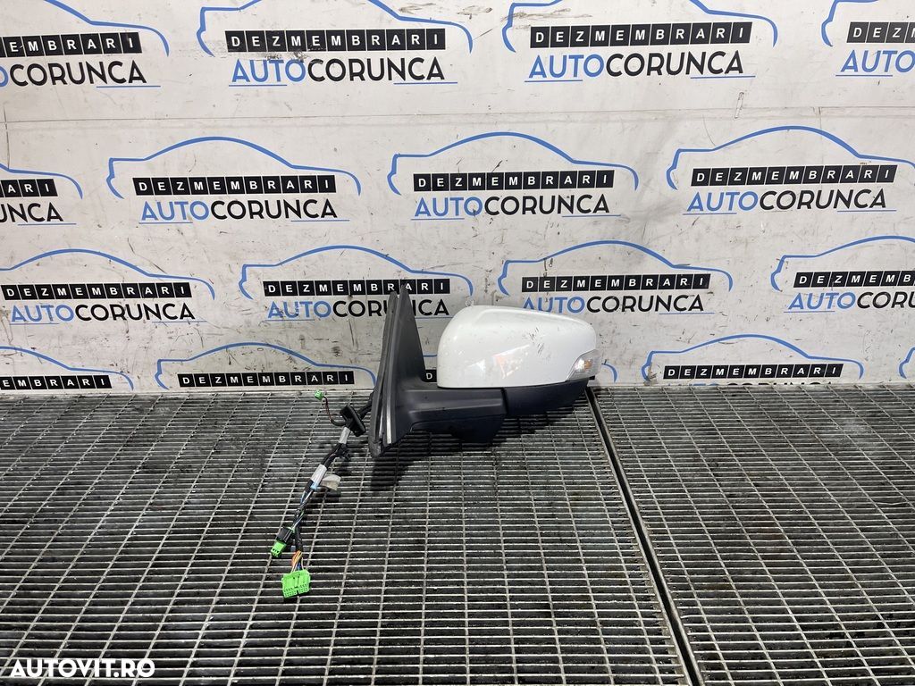 Oglinda stanga Volvo XC60 2008 - 2013 4 Usi ALB (1053) Fara rabatare - 1