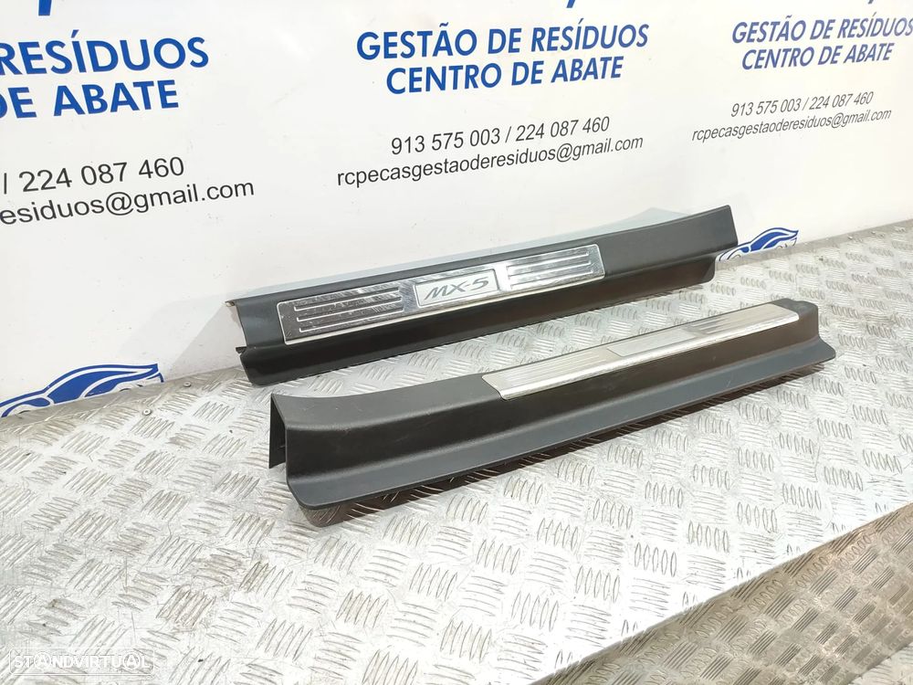 Soleiras Porta Embaladeiras Original Mazda MX 5 NC NE5168710 NE5168720 - 5