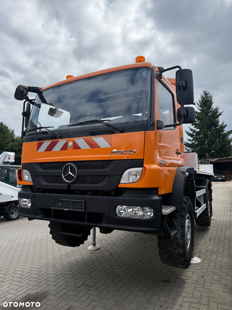 Mercedes-Benz 922 Podnośnik Koszowy Zwyżka Blokady Mostu !!! 4x4 Palfinger P180 Izolowany Kosz UDT Pilot jak Wumag Ruthmann Gsr - 29