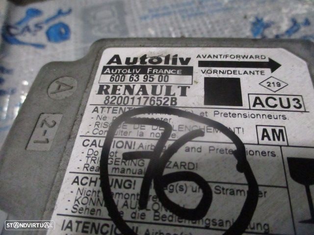 Kit Airbags 8200201495  7700433084G   8200117652B  600639500 RENAULT SCENIC RX4 2002 1.9 DCI 100CV 5P VERDE SEM TABLIER - 11