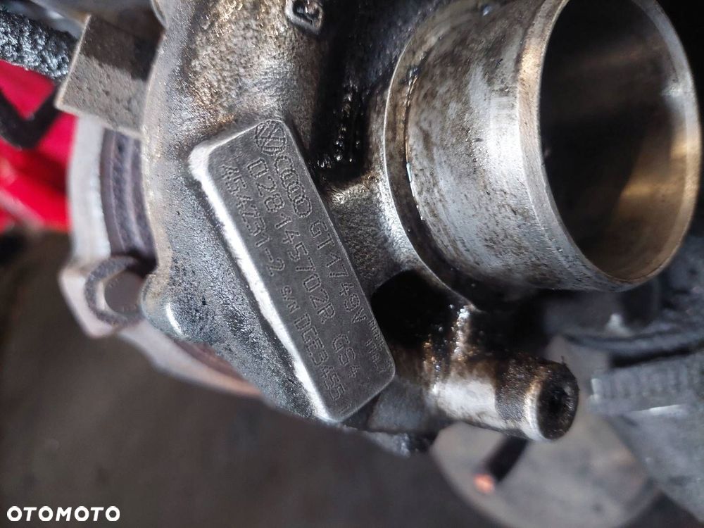 SILNIK DIESEL + TURBINA VOLKSWAGEN PASSAT B5 ATJ 028145702R - 4