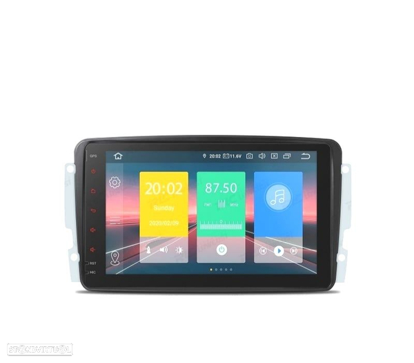 AUTO RADIO GPS PARA MERCEDES VIANO VITO W203 CLASE A W168 CLK C209 W209 CLASE G W463 ANDORID 12 98-