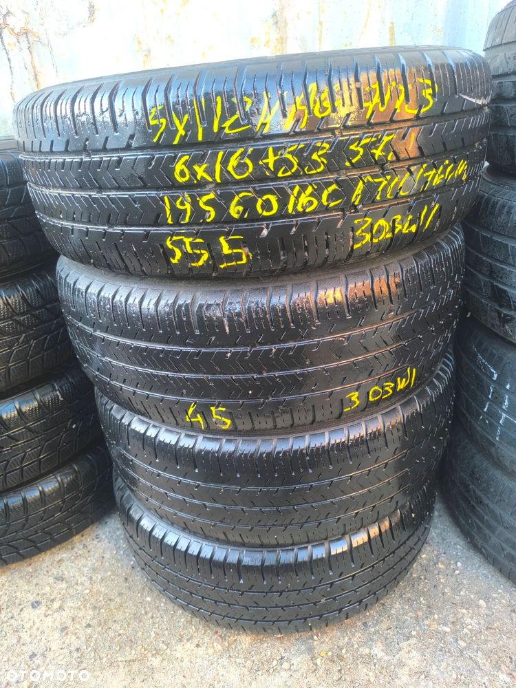 5x112 FELGI Stalowe Stal 16 C 16C Koła Letnie Lato VW 7M3 7M0 SHARAN T4 TRANSPORTER CARAVELLE MULTIVAN SEAT ALHAMBRA 5,5mm 195/60R16C Legnica ALU-RAD - 7