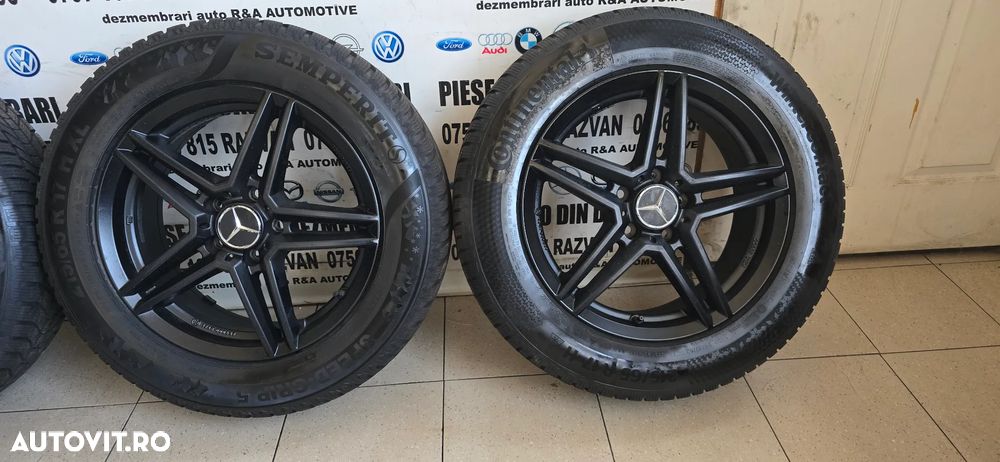 Jante R17 Vw Tiguan T-Roc Audi Q3 Q5 Skoda Karoq Kamiq 5x112 Anvelope Noi Iarna 215/65R17 - 5