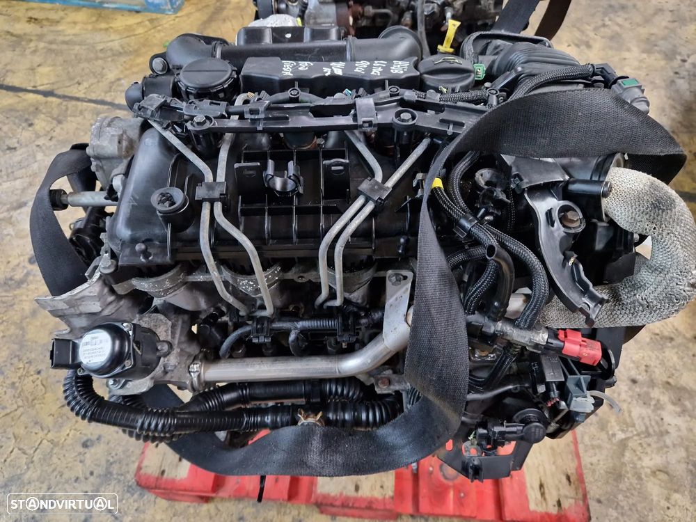 Motor usado HHJB FORD FIESTA 1.6 TDCI 90CV 16V HDI FUSION FOCUS - 2