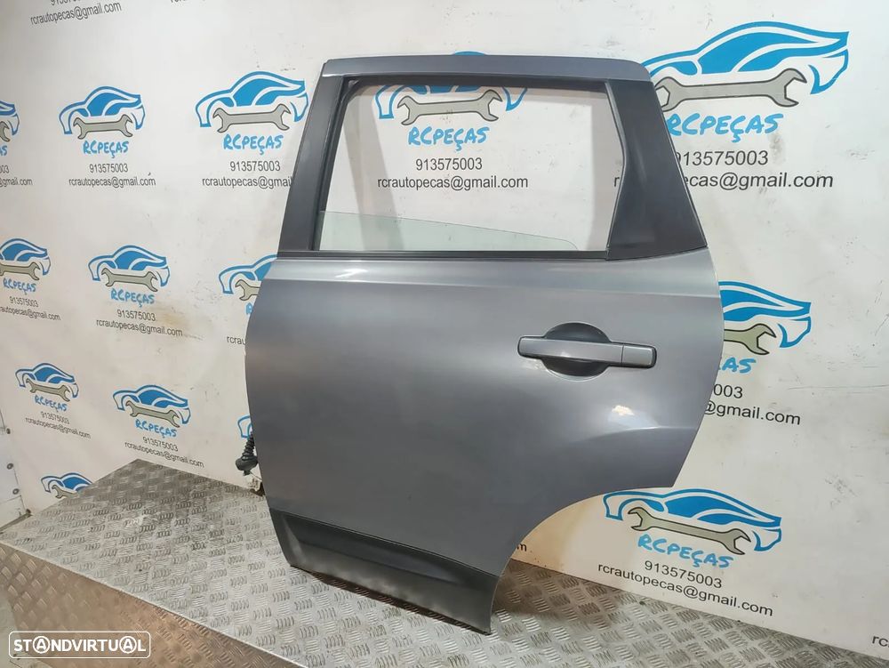 Porta Traseira Esquerda Nissan Qashqai J10 Fecho Elevador Motor Puxador Vidro - 4