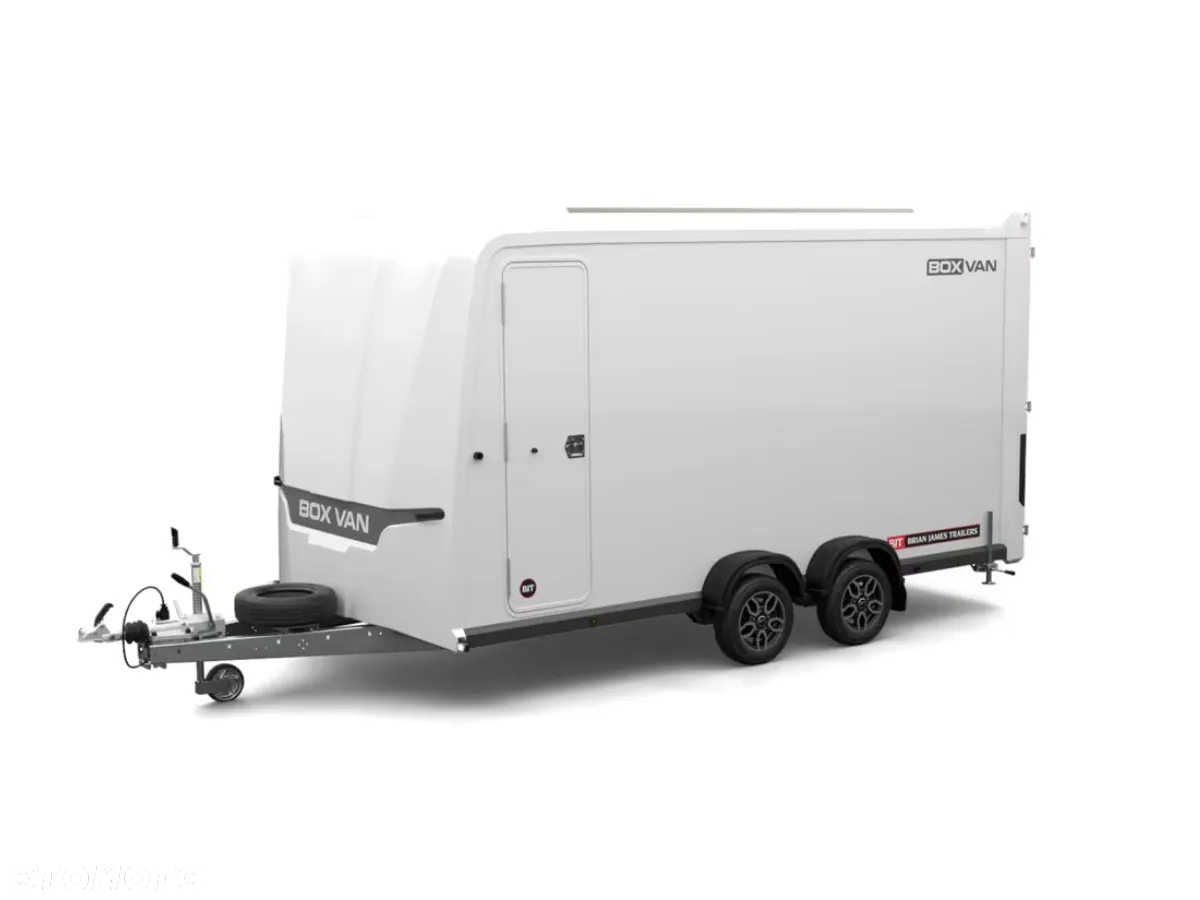 Brian James Trailers BOX VAN 4,0x1,8 M, Przyczepa do samochodów sportowych, quadów, motocykli, rowerów,DMC 3500 KG - 2