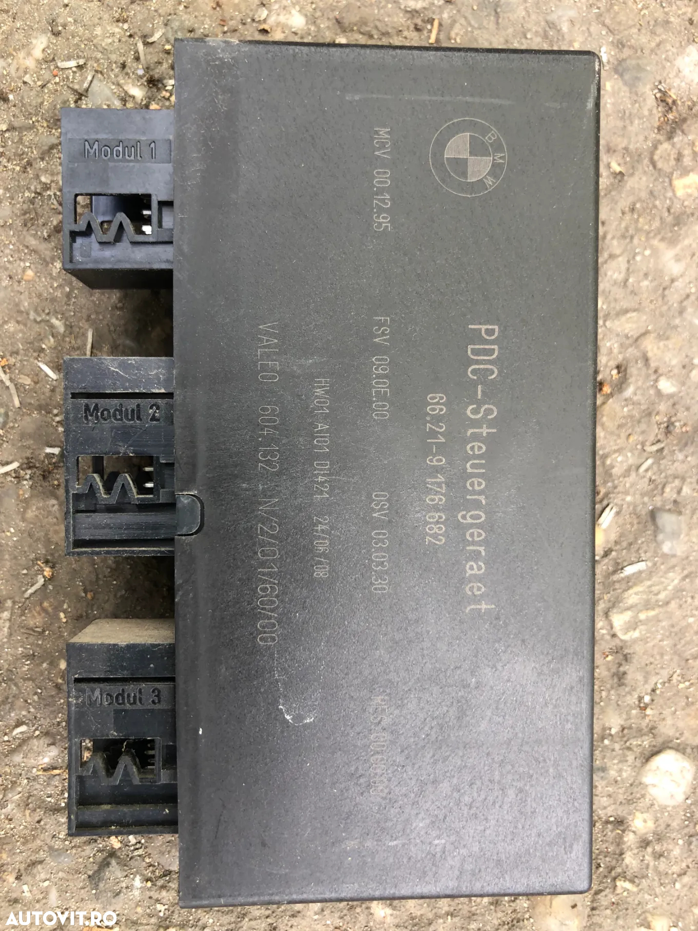 Modul senzori parcare PDC fata+spate si camera Bmw X5 E70 2008 - 2