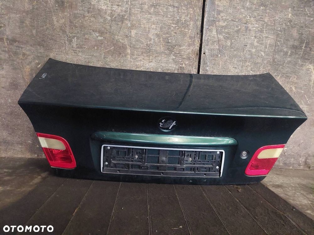 KOMPLETNY TYŁ KLAPA ZDERZAK LAMPY BMW E46 SEDAN 386/6 FARNGRUEN - 10