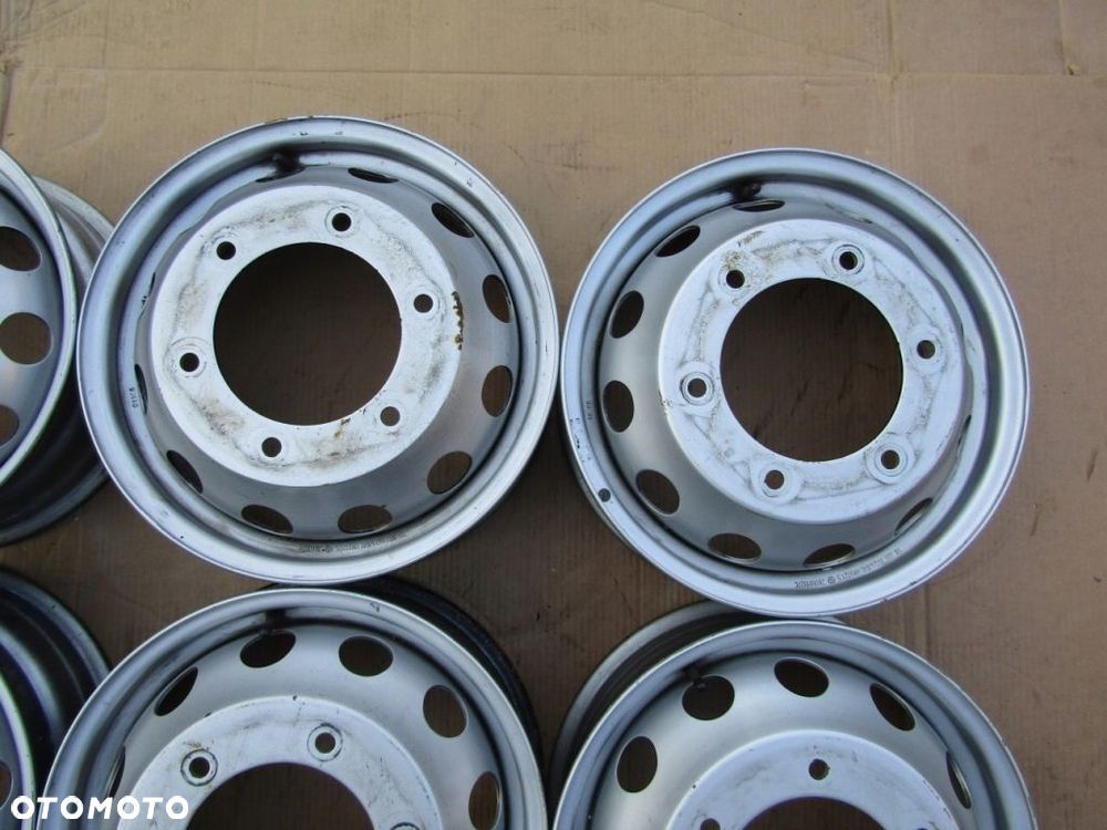 6x Felga Felgi 16 VW Crafter MAN Bliźniak 5,5j 6x205 ET121,5 / 2N0601027C - 5