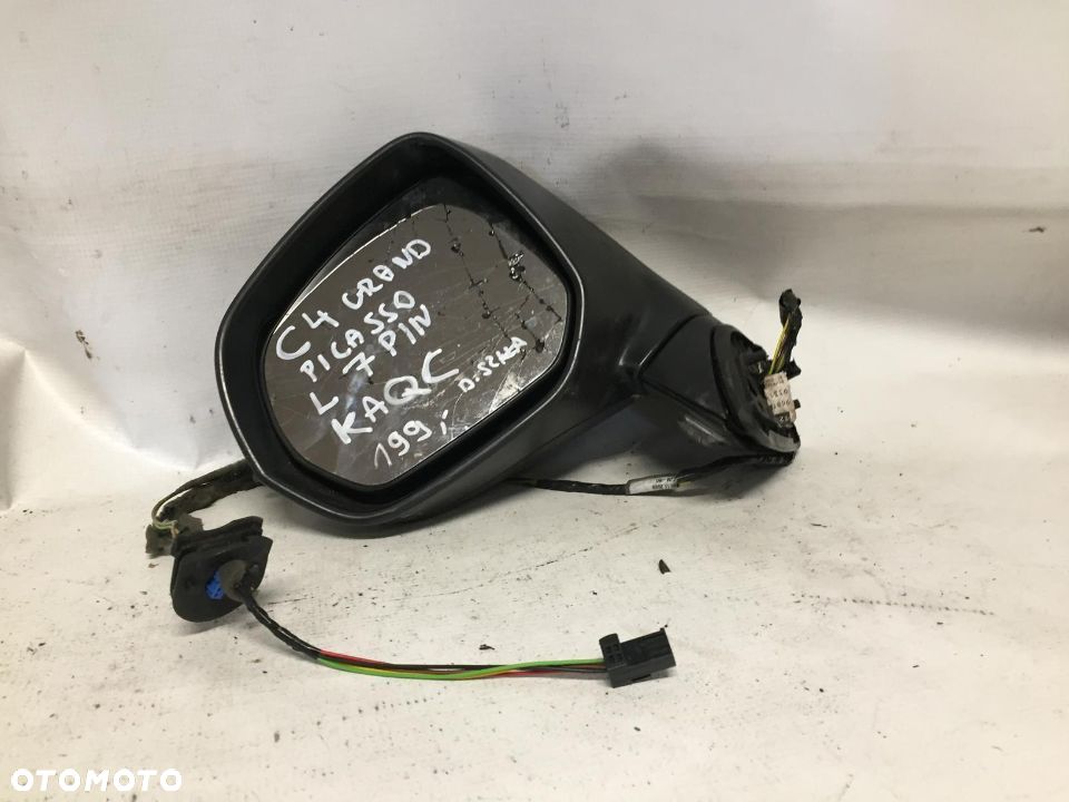 #LUSTERKO LEWE 7 PIN CITROEN C4 GRAND PICASSO KAQC USZKODZONE SZKŁO - 1